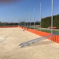 Výstavba víceúčelového hřiště květen 2018